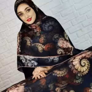 روسری نخی قواره100