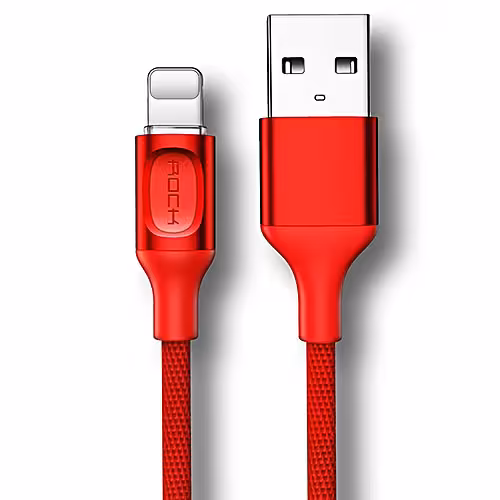 کابل هوشمند لایتنینگ راک مدل  Lightning Metal Cable