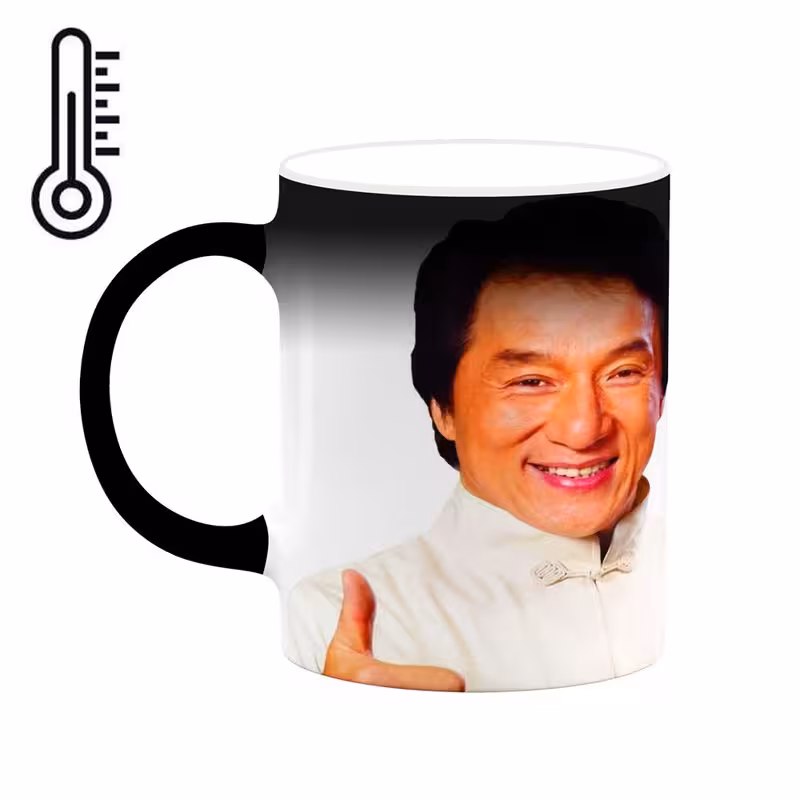 ماگ حرارتی چیتوکالا طرح جکی چان Jackie Chan مدل mgh26116