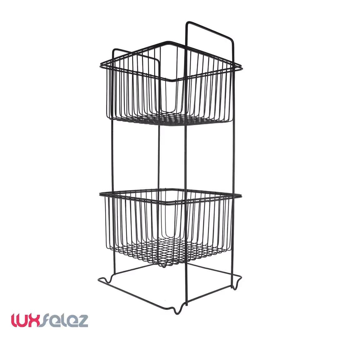 جا پیازی عروس نوین مدل پریا مربع دو طبقه نازک