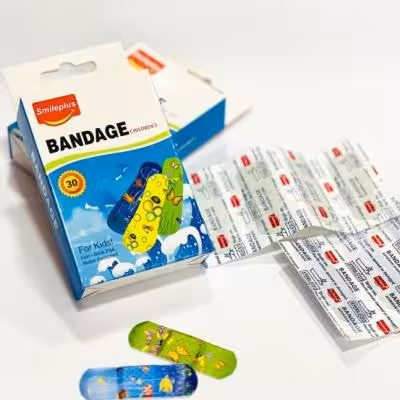 چسب زخم طرح دار bandage بسته 50 عددی