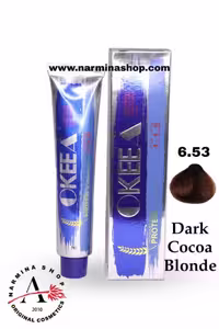 رنگ مو اکیا شماره 6.53 DARK COCOA BLOUND