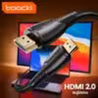 کابل HDMI 2.0 توکی (4k/60Hz/1m) Toocki HDMI 2.0 4K Cable مشکی