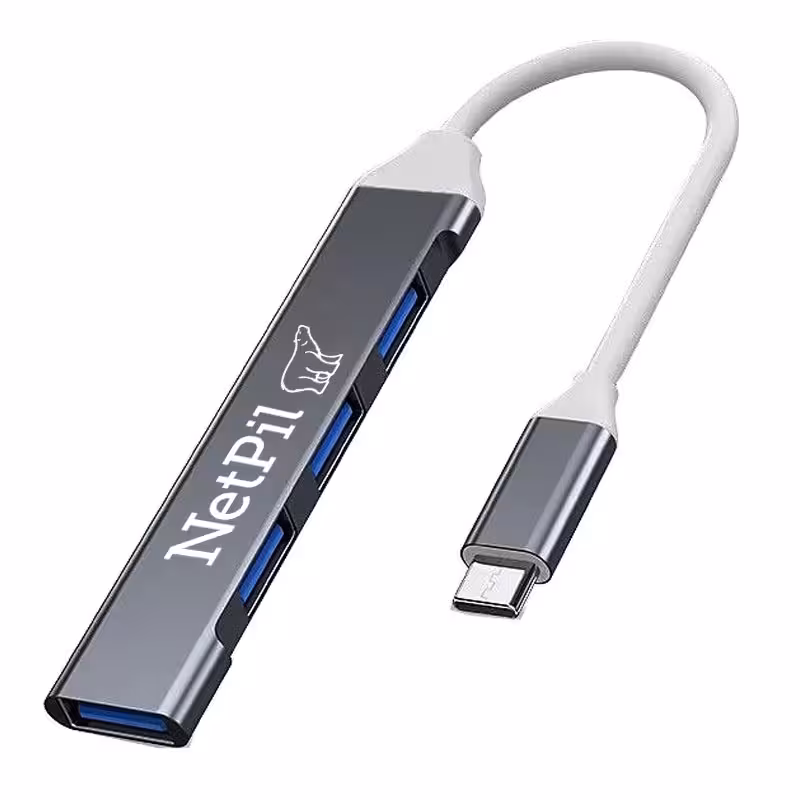 هاب 4 پورت USB-C نت پیل C-809