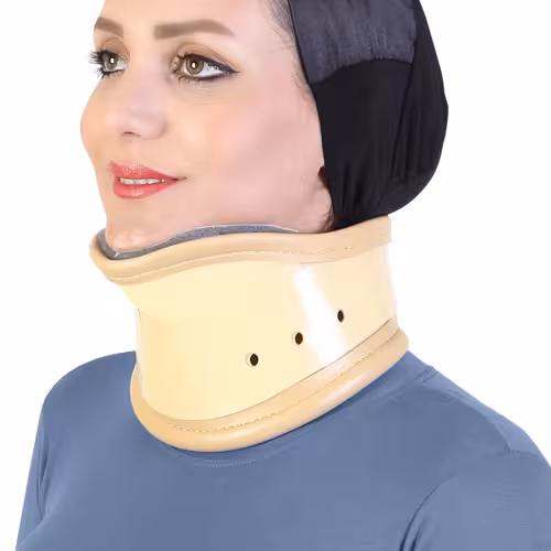 گردنبند طبی سخت چانه دار کد 50400