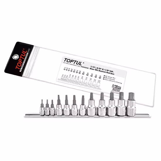 ست ریلی بکسی ستاره ای کوتاه 12 عددی تاپتول مدل GAAG1201