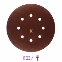 سنباده پشت کرکی گرد 115 میلی متر روزا