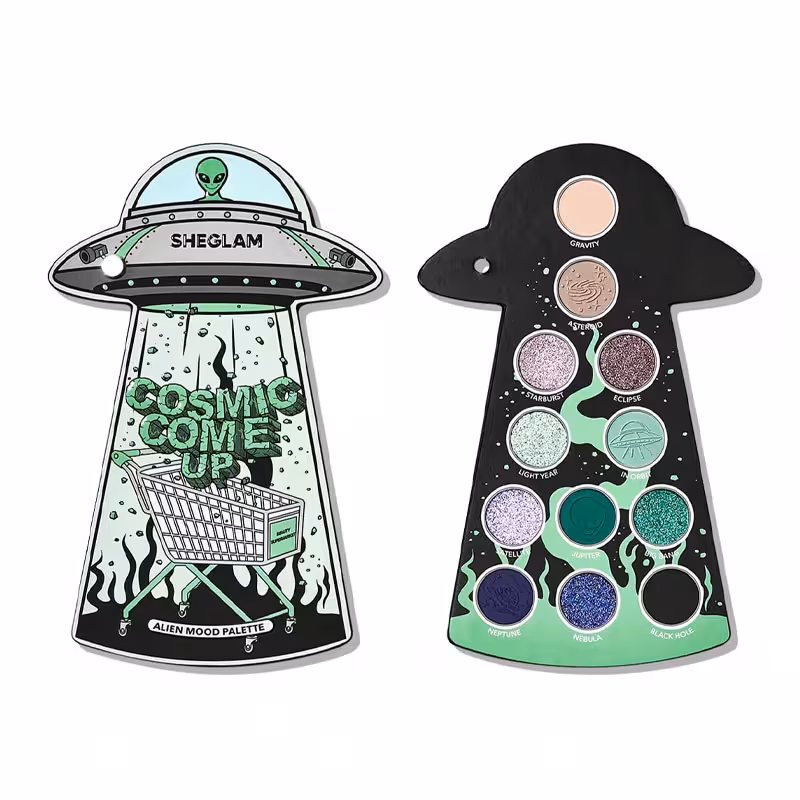 پالت سایه چشم الین مود آدم فضایی شیگلم Sheglam مدل Alien Mood