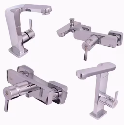 ست شیرالات شیبه مدل پاسارگاد کروم (ارسال رایگان)