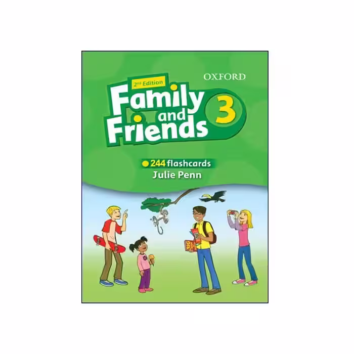 American Family and Friends 3Flash Card