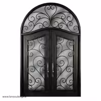 درب آهنی ورودی ساختمان جنوبی کد 3056