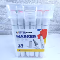 ماژیک راندو (دو سر) 24 رنگ وینتر WINTER