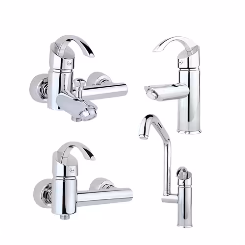 ست شیرآلات مدل تیتانیوم راسان