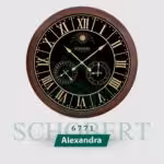 SCHOBERT شوبرت ساعت  دیواری قهوه ای قطر 70 6771