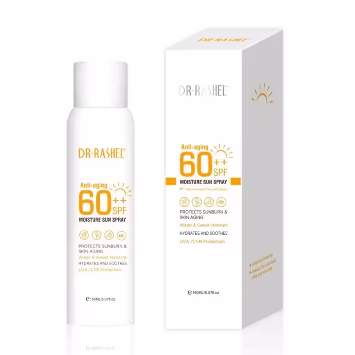 اسپری ضد آفتاب انواع پوست دکتر راشل SPF60 Dr Rashel