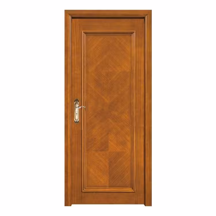 درب اتاق خواب روکش بلوط جناقی کد 1659