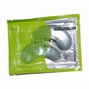 پچ دور چشم لوبیا سبز GREEN BEAN PURE MUSDE EYELID PATCH -NUDEFACE FOR EVER