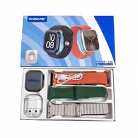 ساعت هوشمند ویسمی مدل X26 به همراه ایرپاد شیشه ای و 5 بند سیلیکونی