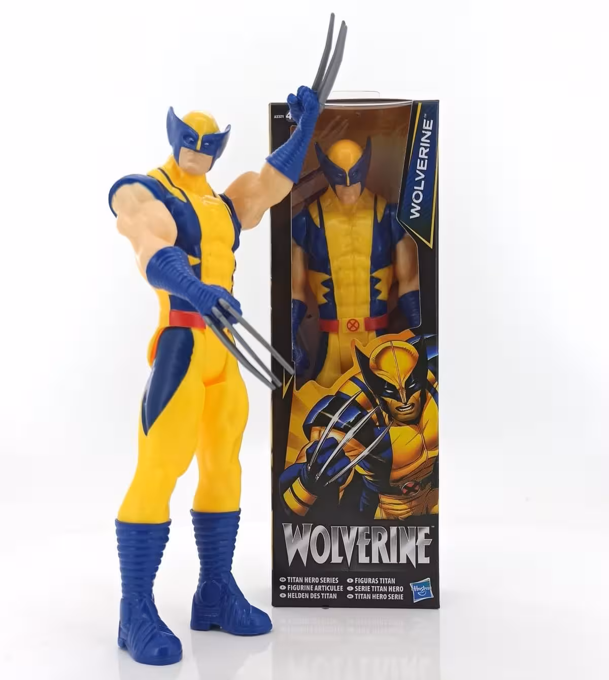 اکشن فیگور هازبرو سری تایتان مدل ولورین Wolverine