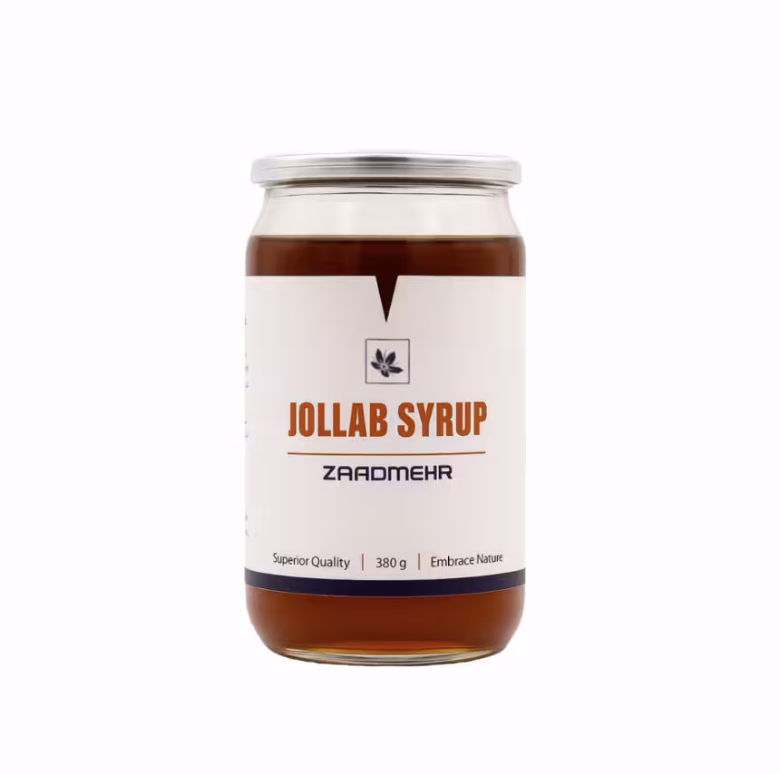 شربت جلاب آزمایشگاهی زادمهر (4.45٪ ساکارز)