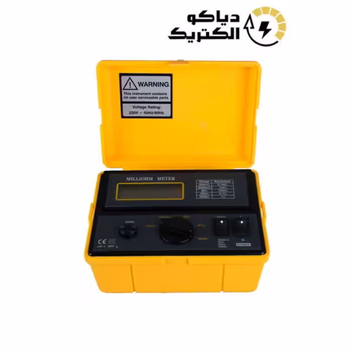 میلی اهم متر دیجیتال لوترون LUTRON MO-2001