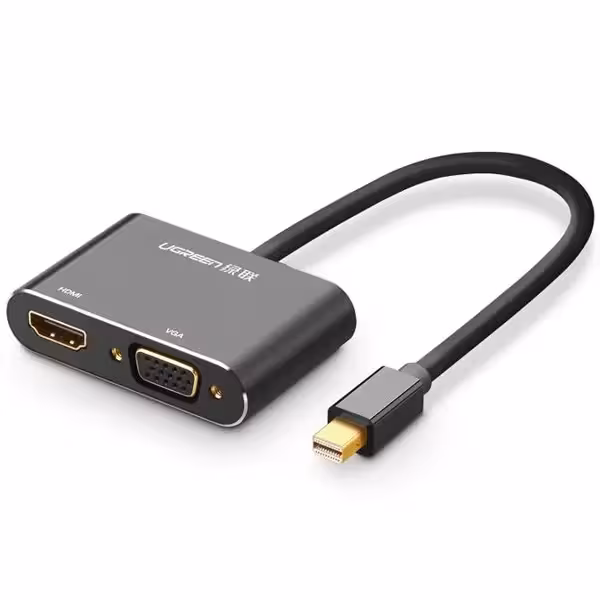مبدل Mini Display به VGA HDMI یوگرین مدل MD115-20422
