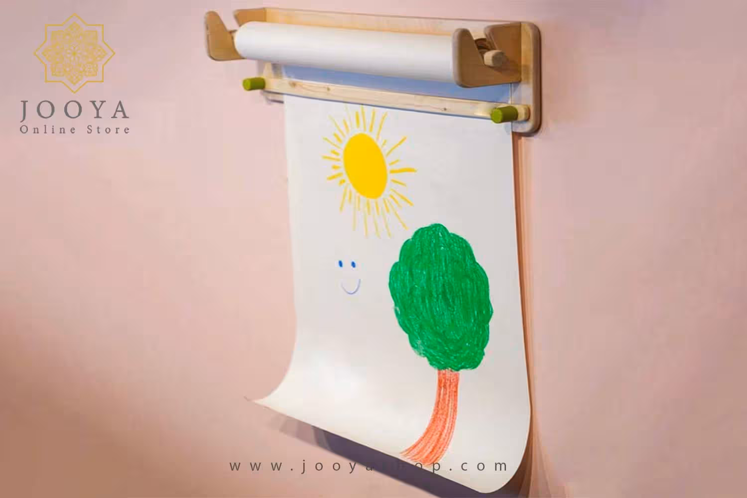استند رول نقاشی چوبی آرمان