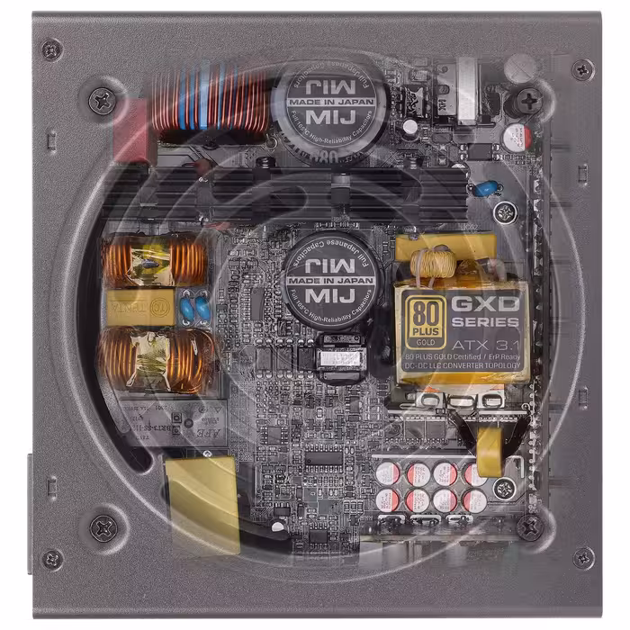 منبع تغذیه کامپیوتر 850 وات گرین مدل GP850B-GXD