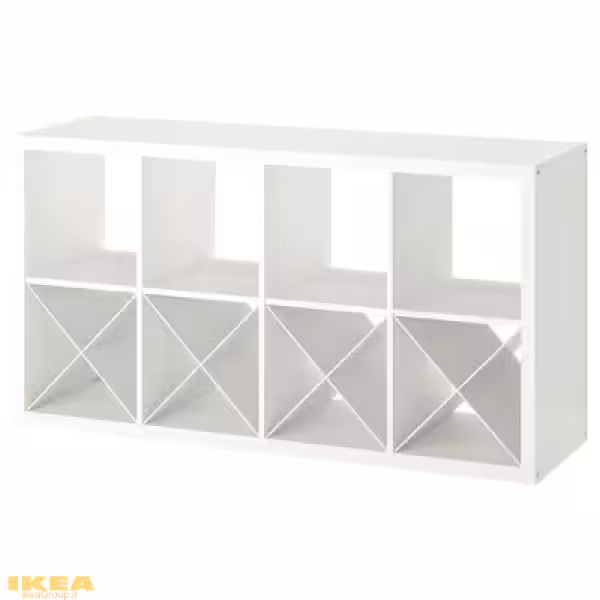 قفسه 2×4 مدل KALLAX | برند ایکیا | ارسال 15 الی 20 روز کاری