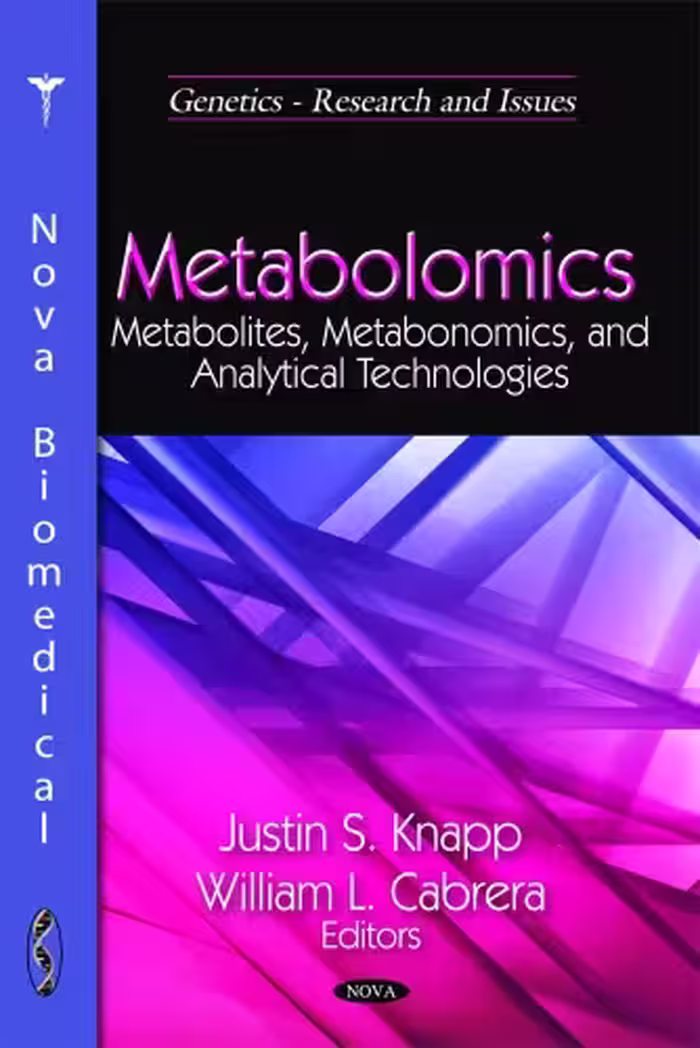 خرید و دانلود نسخه کامل کتاب Metabolomics: Metabolites, Metabonomics, and Analytical Technologies