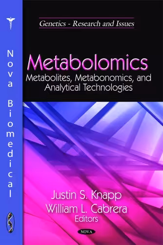 خرید و دانلود نسخه کامل کتاب Metabolomics: Metabolites, Metabonomics, and Analytical Technologies