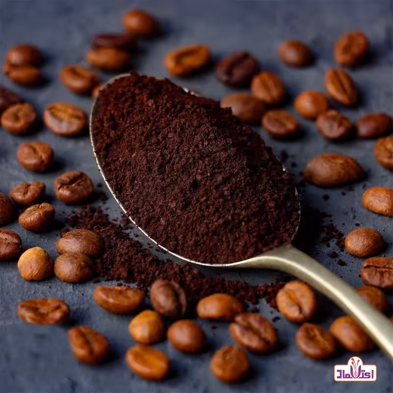 دانه قهوه اسپرسو اعلا 50 گرمی اعتماد تازه و خوش طعم(اسپرسو) | amazonchi