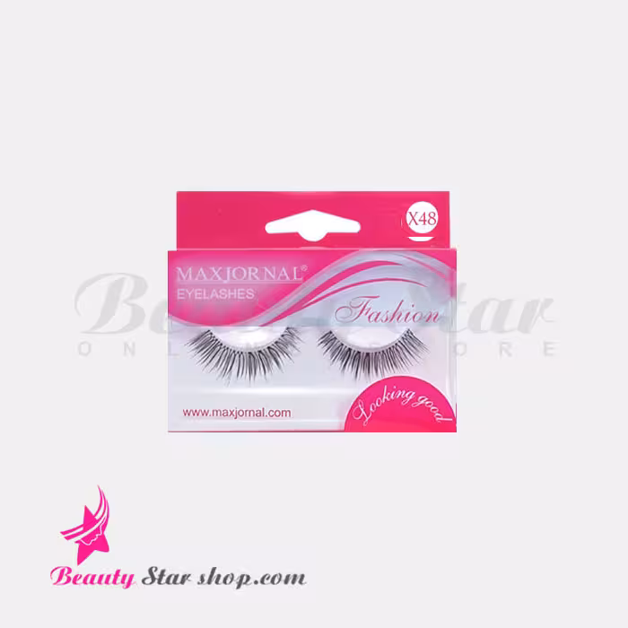 مژه مصنوعی طبیعی مکس ژورنال مدل X48
