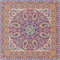 رومیزی ترمه یک در یک سپنتا نارنجی مدل 841