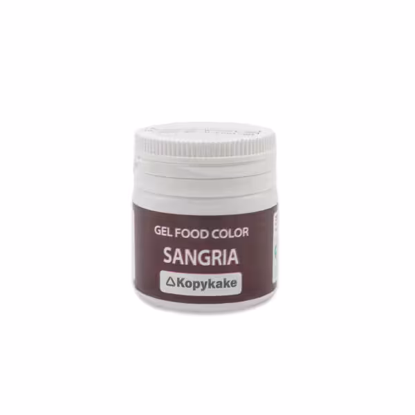 رنگ خوراکی ژله ای  عنابی (Sangria) کپی کیک 35 گرمی