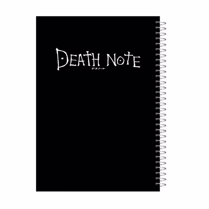 دفتر یادداشت 80 برگ مدل انیمه Death Note کد nb08