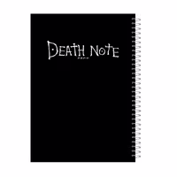 دفتر یادداشت 80 برگ مدل انیمه Death Note کد nb08