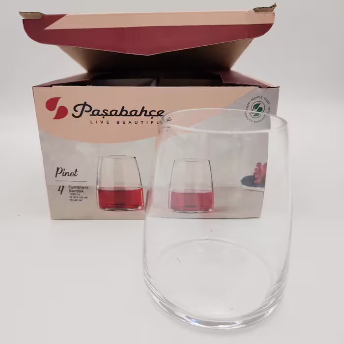 لیوان 4 تایی مدل Pinot برند پاشاباغچه ترکیه _ شناسه کالا : 420742