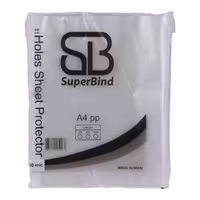 کاور کاغذ لمینت SuperBind، ضخامت 50 میکرون، سایز A4، بسته 100 عددی