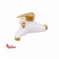 شیر حمام سمپو مدل سارا سفید طلایی