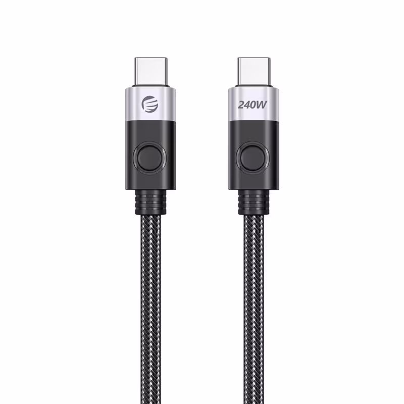 کابل شارژ USB-C به USB-C اوریکو مدل CC240-40-05 طول 0.5 متر توان 240 وات