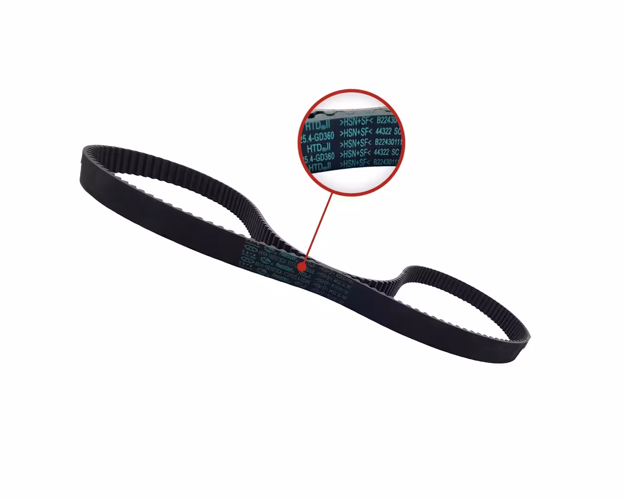 تسمه تایم دنده دستی پاورگریپ اصلی X33 کدفنی 481H-1007073BA