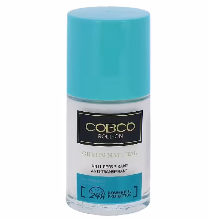 مام رول ضد تعریق زنانه گرین نچرال کوبکو COBCO ROLL ON GREEN NATURAL 75 ML