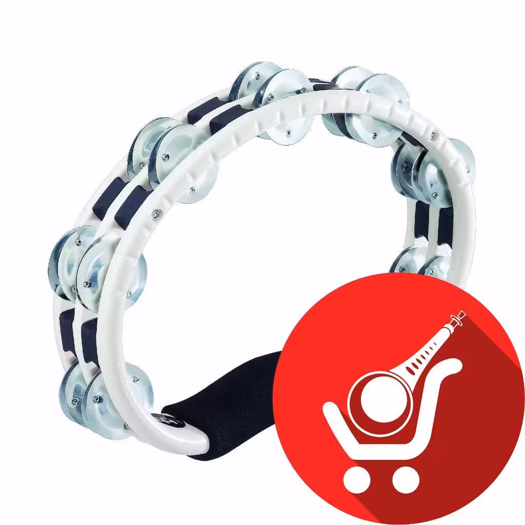 تمبورین دستی مینل مدل TMT1A-WH