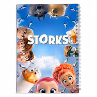 دفتر مشق کارتون لک لک ها