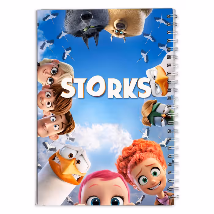 دفتر مشق کارتون لک لک ها