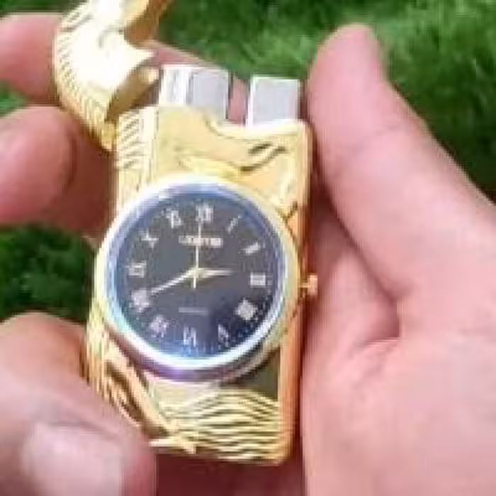 فندک اتمی ساعتی چراغدار