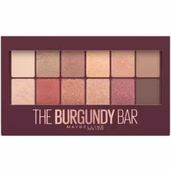 پالت سایه چشم میبیلین مدل Burgundy شماره 12