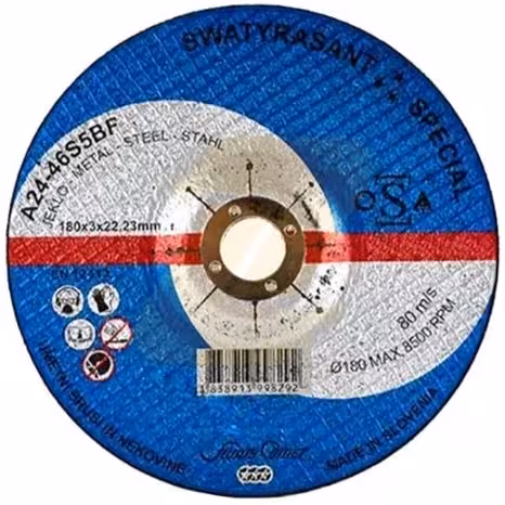 صفحه سنگ برش آهن 180 میلیمتر یوگسلاوی