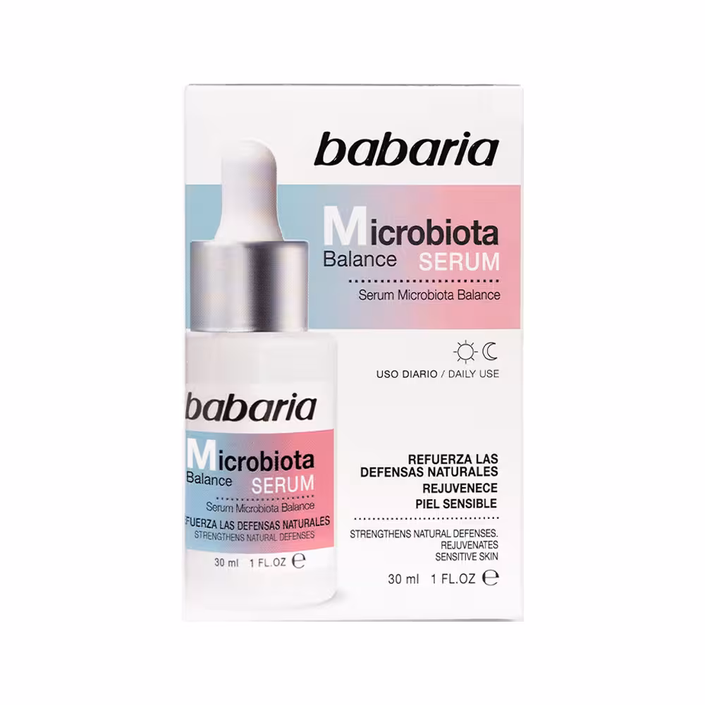 سرم احیا کننده پوست صورت میکروبیوتک باباریا حجم 30 میل